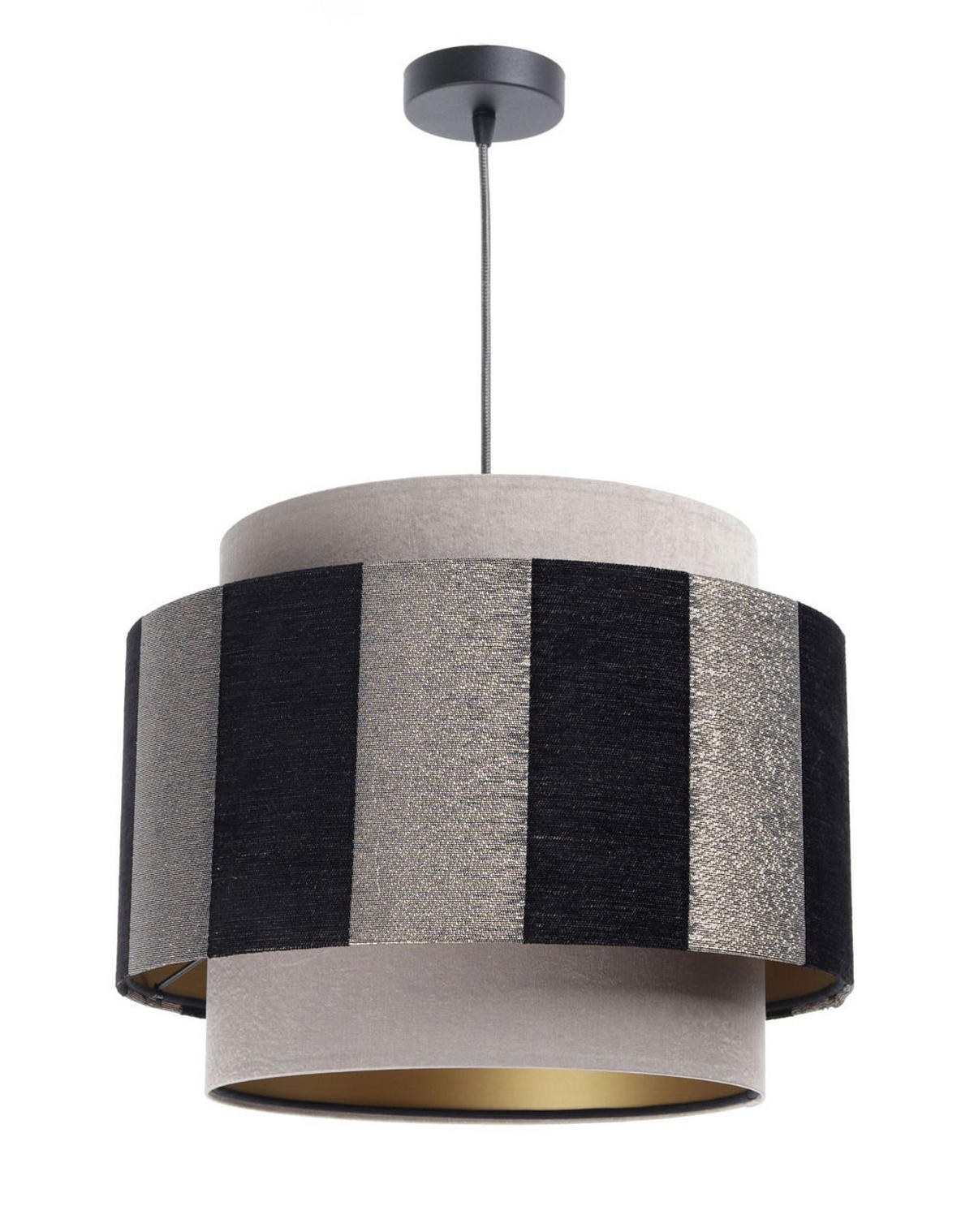 HÄNGELEUCHTE Grau 40/31 cm - Grau, Kunststoff (40/1/31cm) - ONZENO