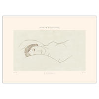 POSTER Arch Atelier - Ananda 02 - Naturfarben, Papier (50/2/70cm) - Poster&Frame