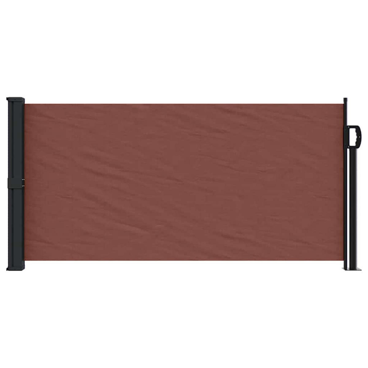 SEITENMARKISE Ausziehbar Braun 100x300 cm - Braun, Textil (300/100/300cm) - furnicato