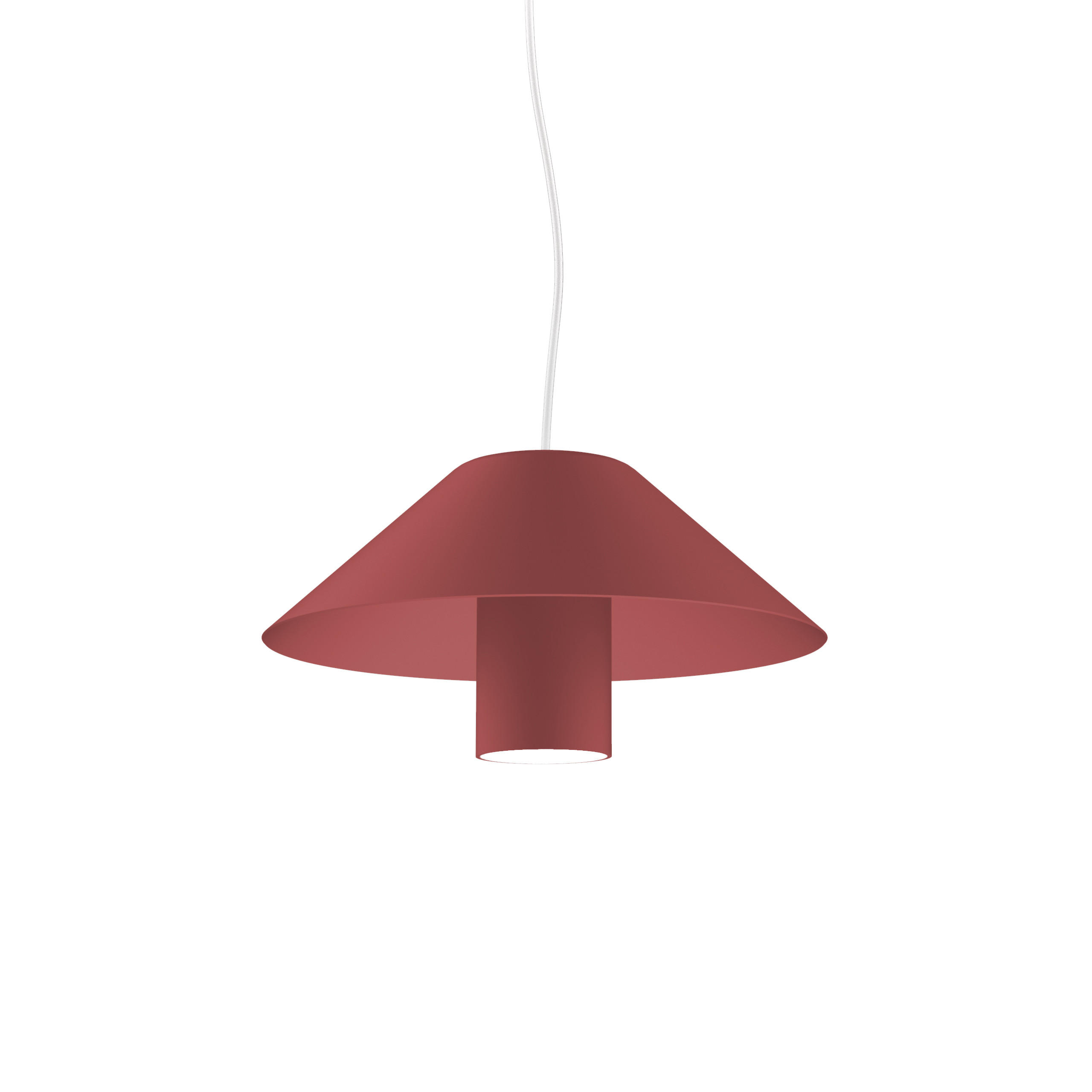 Lumicom Hängeleuchte Rot 25x10x25 cm