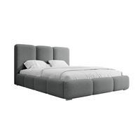 POLSTERBETT Doppelbett Kestle 160x200 cm Dunkelgrau - Dunkelgrau, Textil (160/200cm) - Fedve