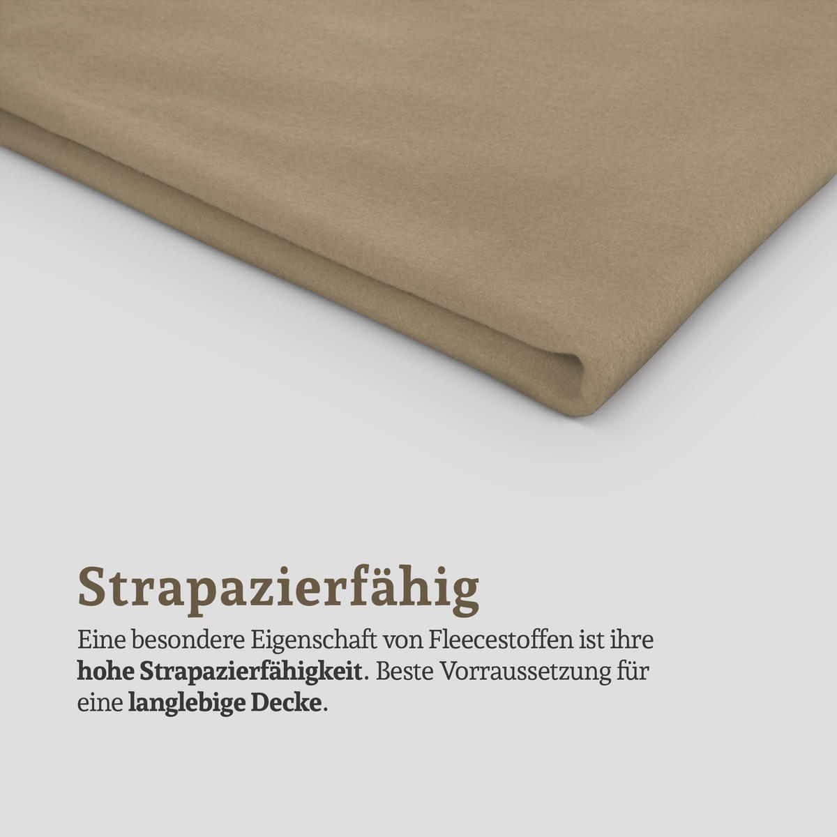 FLEECEDECKE 130x170 cm ( Taupe ) Wohndecke, Kuscheldecke - Öko Tex - warme Coral Fleece Decke, kuschelig und atmungsaktiv mit Kettelrand - Autodecke - Taupe, Textil (130/170cm) - Bestlivings