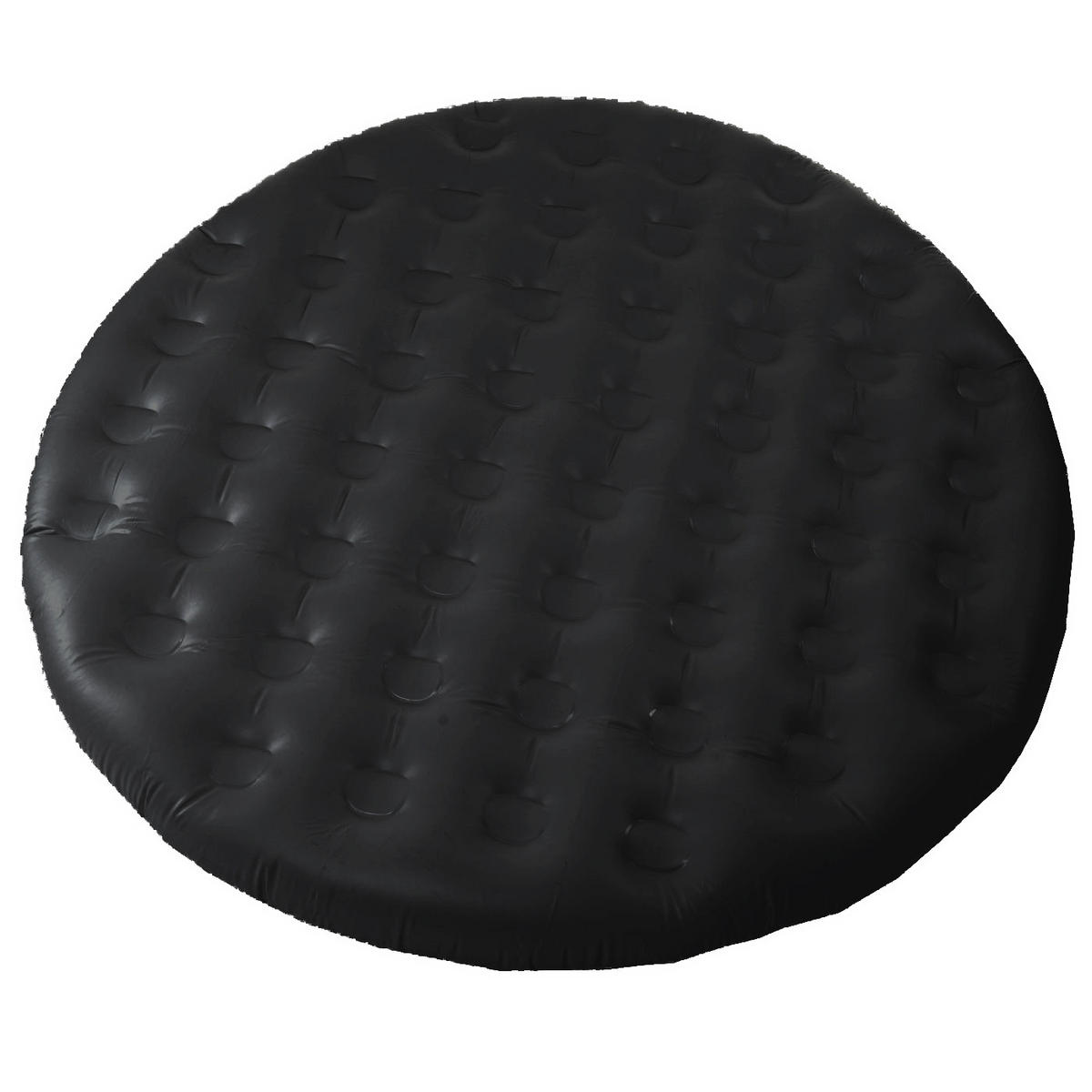 THERMOABDECKUNG FÜR WHIRLPOOL Schwarz - Schwarz, Kunststoff (140/140cm) - MCW