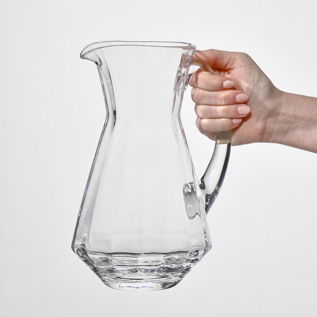 KRUG, 1 Stk., 1500 ml, Handgemacht - Transparent, Glas (1.5L) - Krosno Glass