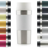 THERMOBECHER Classic 350 ml, Weiß - Weiß, Metall (0.35L) - Blumtal