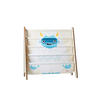 BÜCHERREGAL Motiv: Yeti - Blau, Textil (63/60/26cm) - 3Sprouts