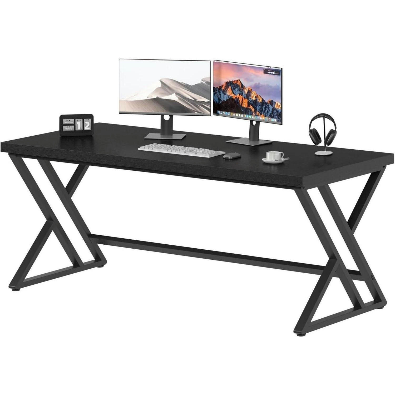 XXXLutz Schreibtisch Schwarz 140x76.5x60 cm