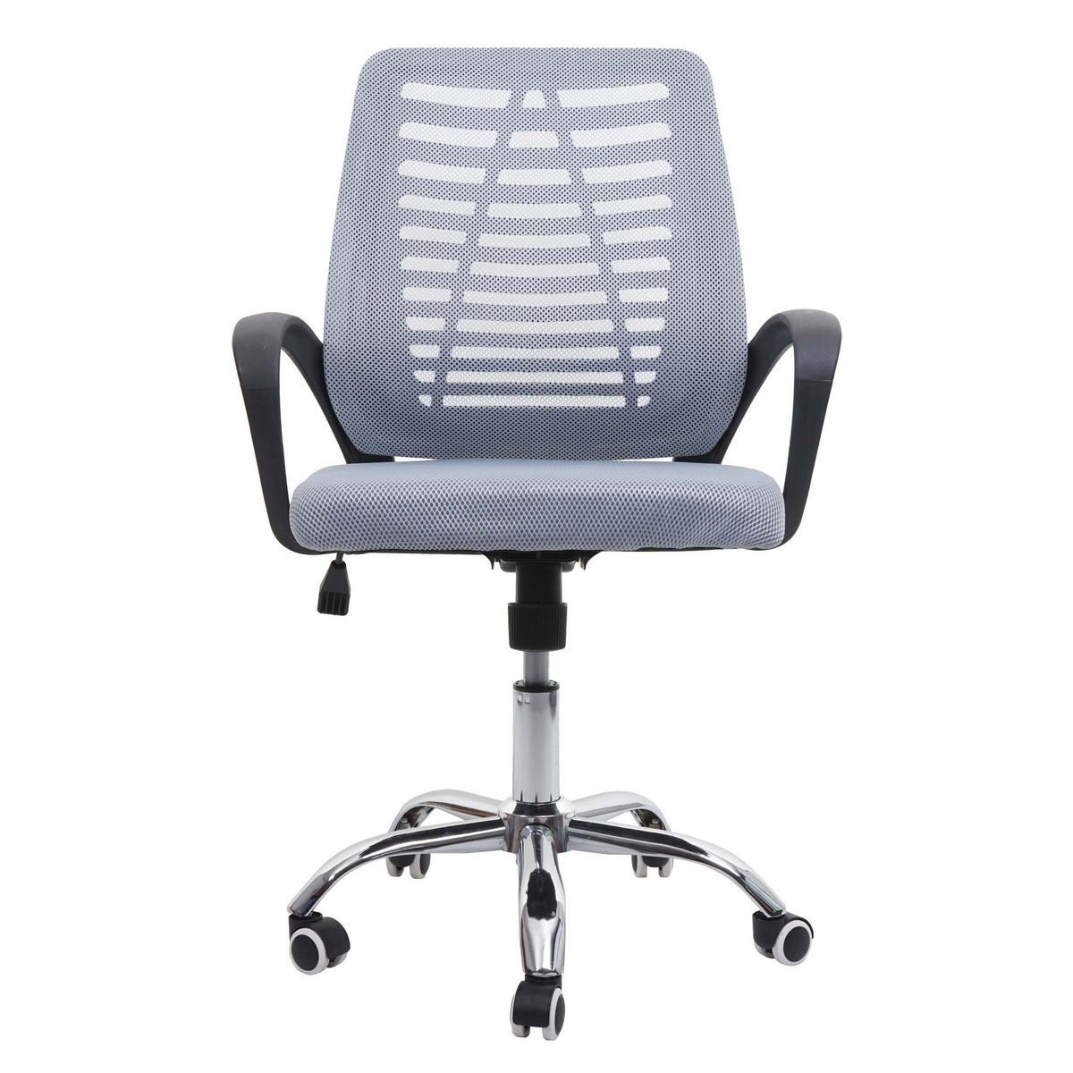 BÜROSTUHL Grau - Grau, Textil (60/97/57cm) - MCW