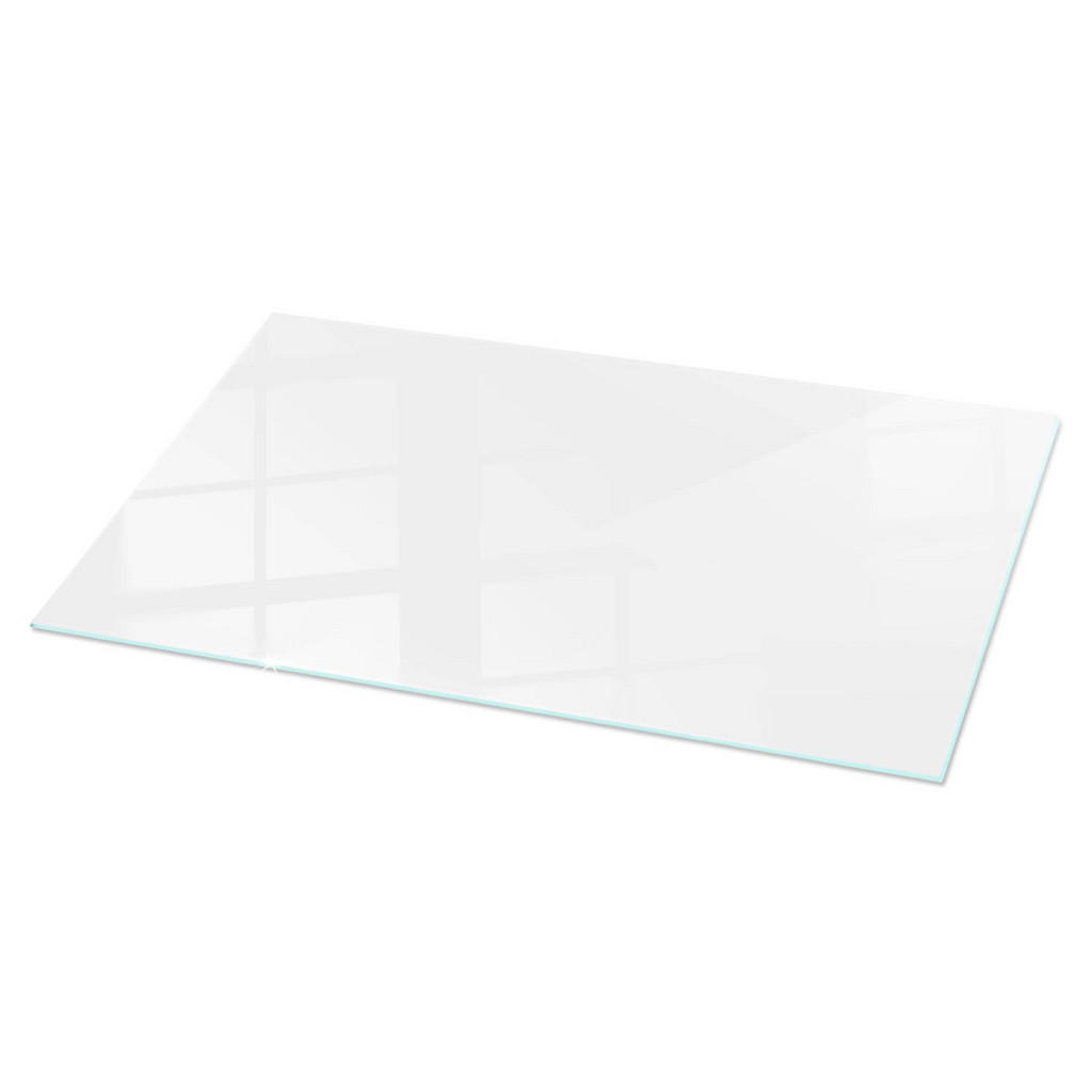 TULUP SKLENĚNÁ DESKA 120x60 cm Hladká bílá barva