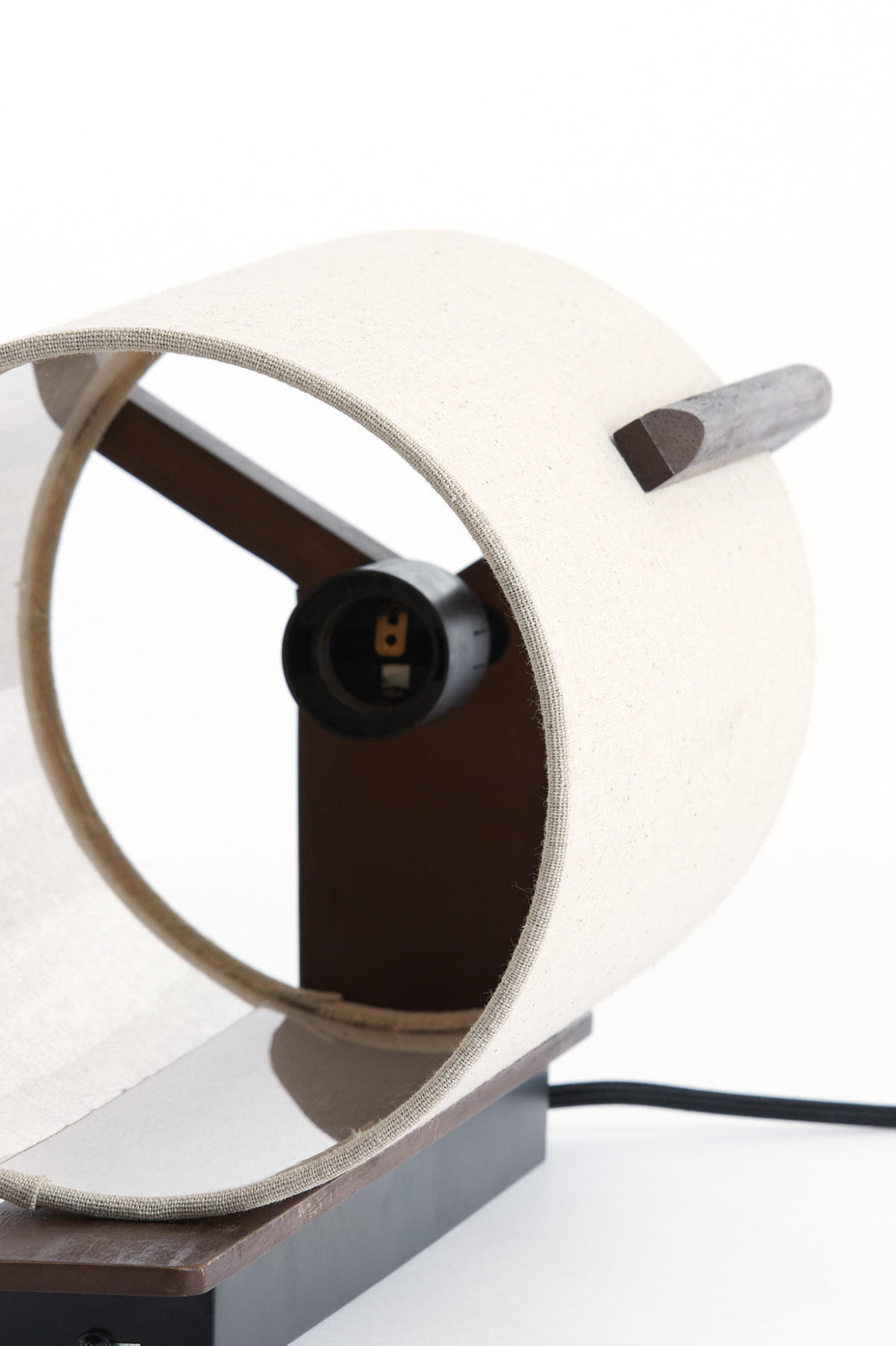 WANDLEUCHTE Litto Braun Ø22/36 cm - Braun, Holz (18/36/22cm) - Light & Living