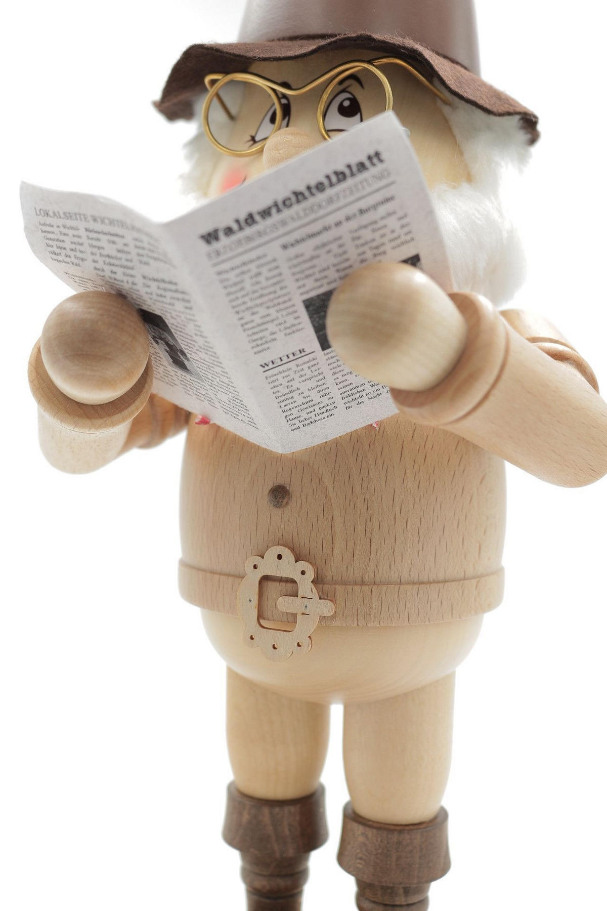 RAUCHFIGUR Wichtel Opa 32 cm - Multicolor, Holz (15/31/0.1cm)