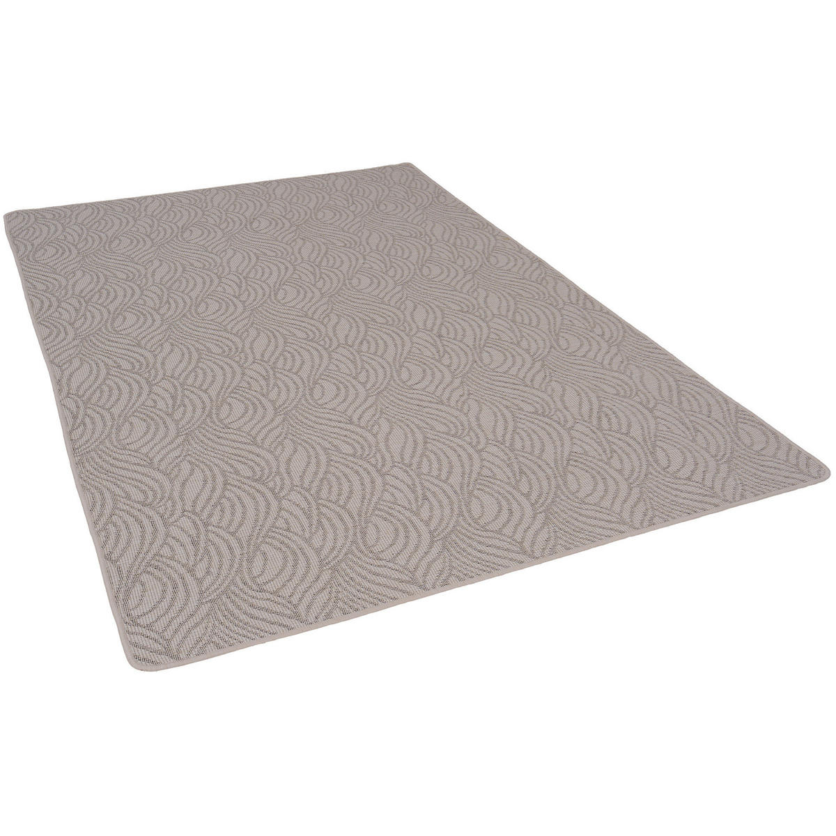 IN- UND OUTDOOR TEPPICH BEIDSEITIG NEWPORT DESIGN - Grau, Textil (200/250cm) - Snapstyle