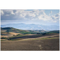 FOTOTAPETE Landschaft Landschaft Braun 200x140 cm - Multicolor, Papier (200/140cm) - Wallarena