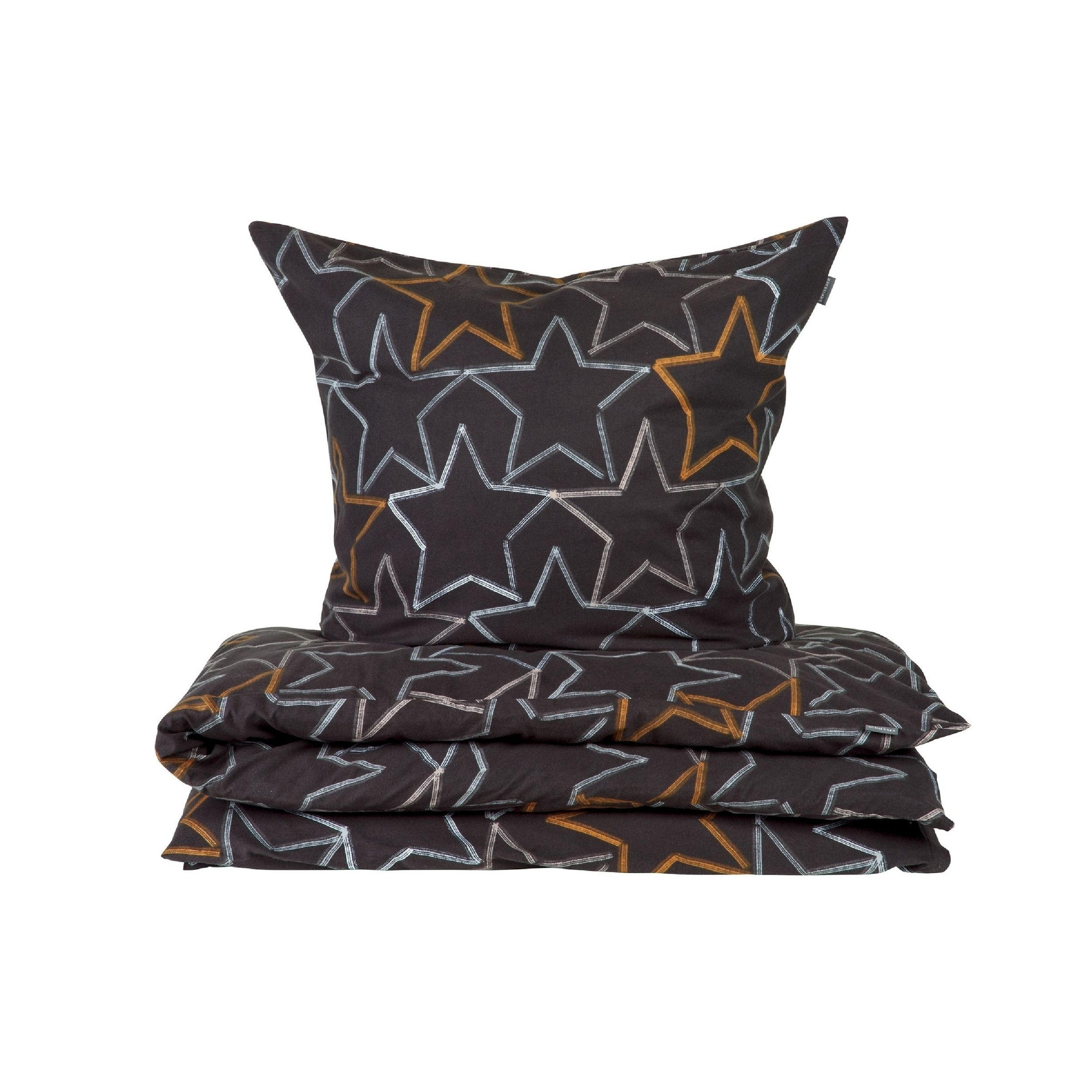 BETTWÄSCHESET Lizzy - Feinbiber - 2-teilig - 135x200 cm - Dunkelgrau - Dunkelgrau, Textil (135/200cm) - SCHIESSER