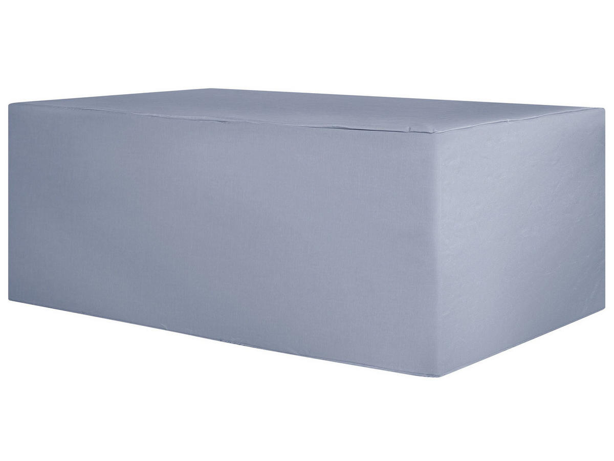 REGENSCHUTZ für Gartenmöbel 205/70/35 cm Chuva - Grau, Kunststoff (205/35/70cm) - Beliani