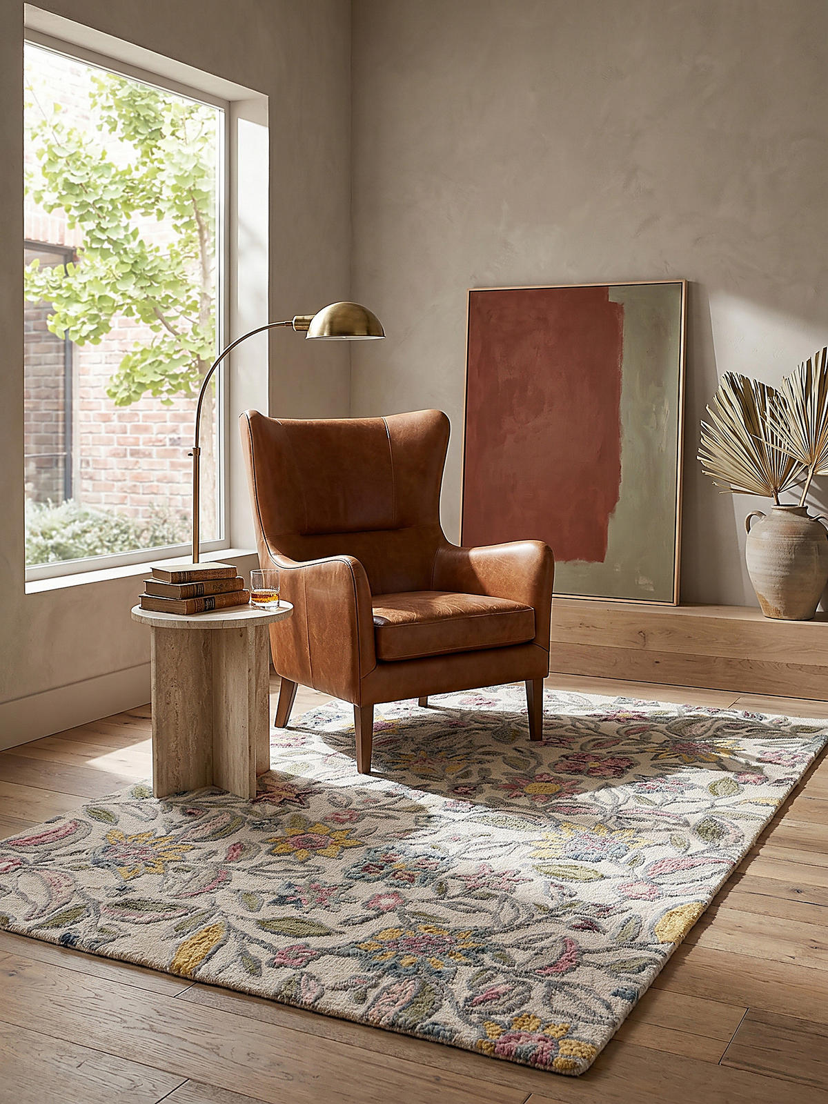 WOLLTEPPICH SOAR, floral, Bunt, 200 x 290 cm - Multicolor, Textil (290/200cm) - KADIMA DESIGN