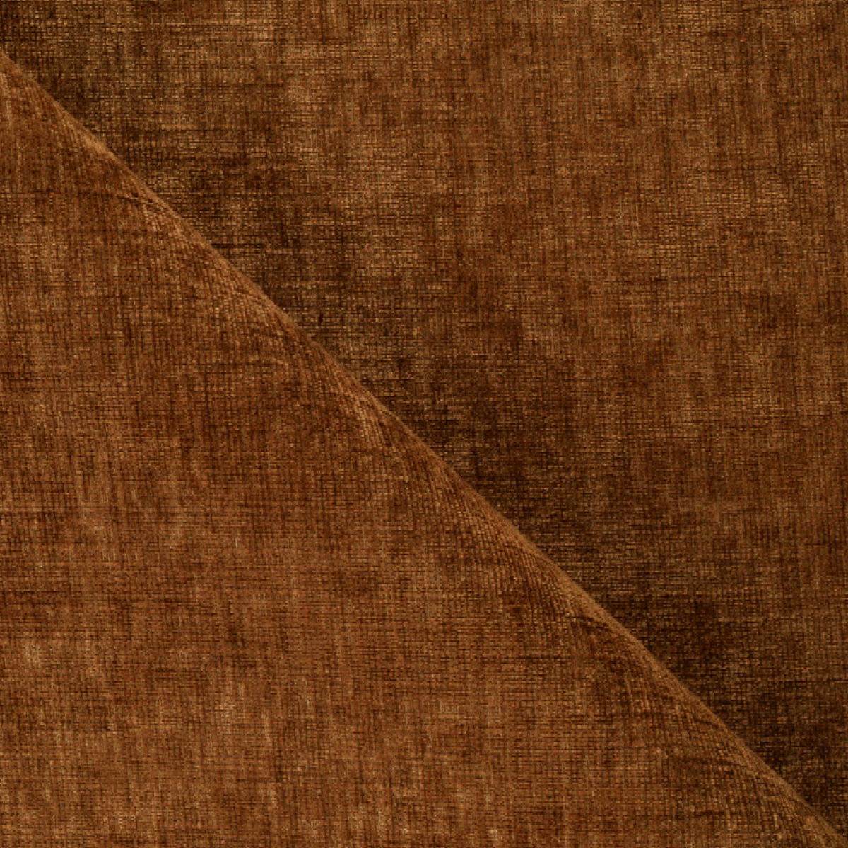SCHLAFSOFA GERADE Texturierter Samt Braun 240cm - Braun, Textil (240/73/97cm) - Sia Home