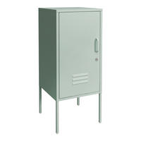 NACHTTISCH Hausjärvi - Mintgrün, Metall (35/82/35cm) - [en.casa]