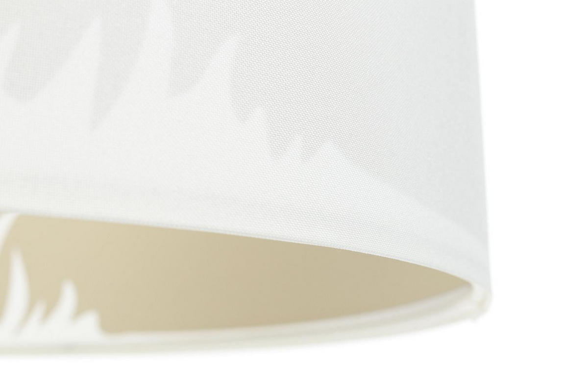 HÄNGELEUCHTE Weiß 40/90 cm - Beige/Weiß, Kunststoff (20/0.4/90cm) - ONZENO