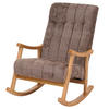 SCHAUKELSTUHL Braun - Braun, Textil (64/97/85cm) - MCW