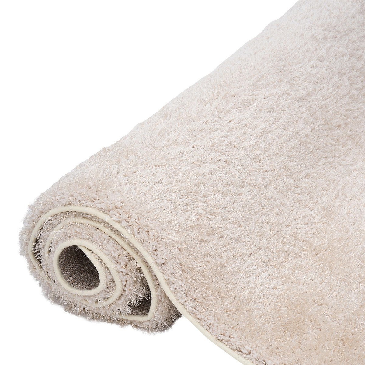HOCHFLOR SHAGGY TEPPICH FEELING MIX LÄUFER - Beige, Textil (80/400cm) - Snapstyle