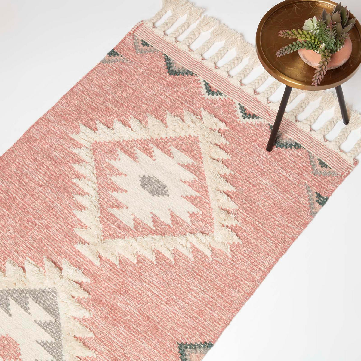 KELIM-TEPPICH Pali handgewebt 120/170 cm - Multicolor, Textil (120/170cm) - Homescapes