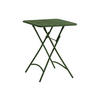 GARTENTISCH quadratisch, klappbar - L. 60 cm - Metall - Kaki - MIRMANDE von MYLIA - Grün, Metall (60/60/73cm) - Vente-Unique