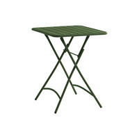 GARTENTISCH quadratisch, klappbar - L. 60 cm - Metall - Kaki - MIRMANDE von MYLIA - Grün, Metall - Vente-Unique