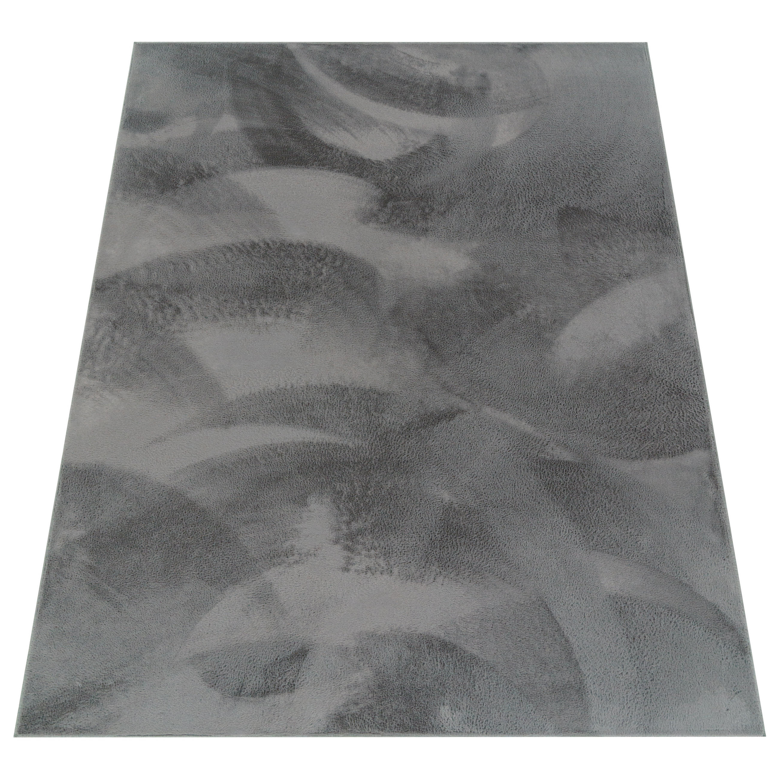 HOCHFLORTEPPICH 200/290 cm Soft 380 - Anthrazit, Textil (200/290cm) - Paco Home