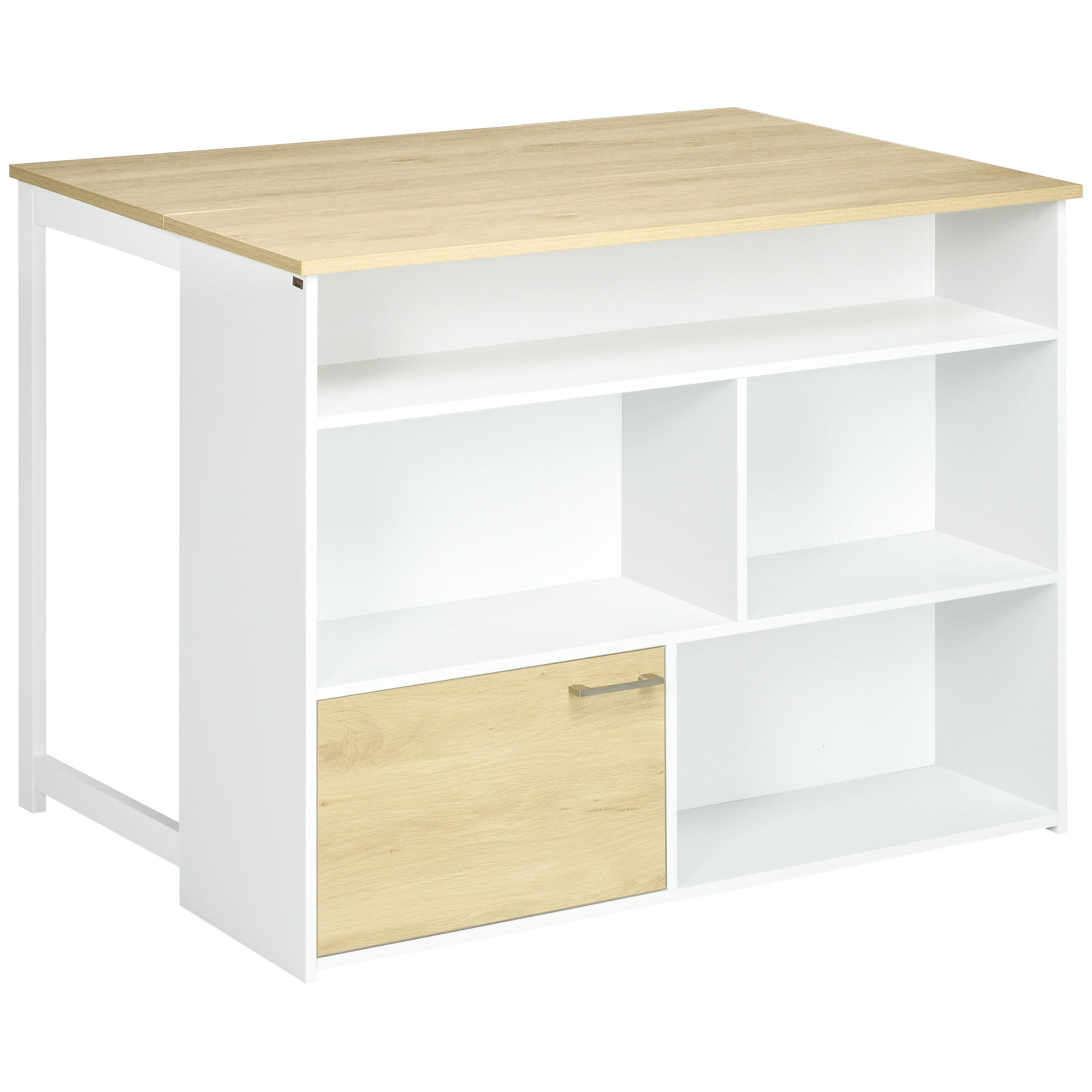 BARTISCH Weiß 1 Stück - Weiß, Kunststoff (116/79.5/91cm) - GiPP