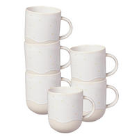 HENKELBECHER Winter Glow beige 360 ml 6er Set - Beige, Keramik (0.36L) - like.Villeroy & Boch