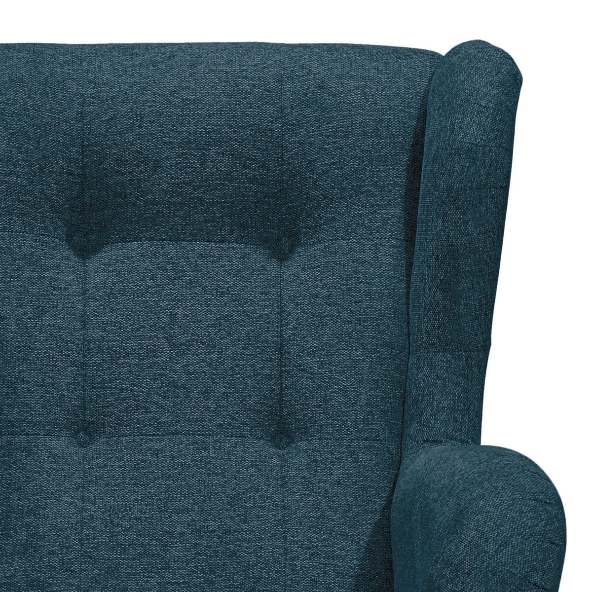 SESSEL - Schwarz/Dunkelblau, Holz/Buchenholz (78/102/98cm) - home24