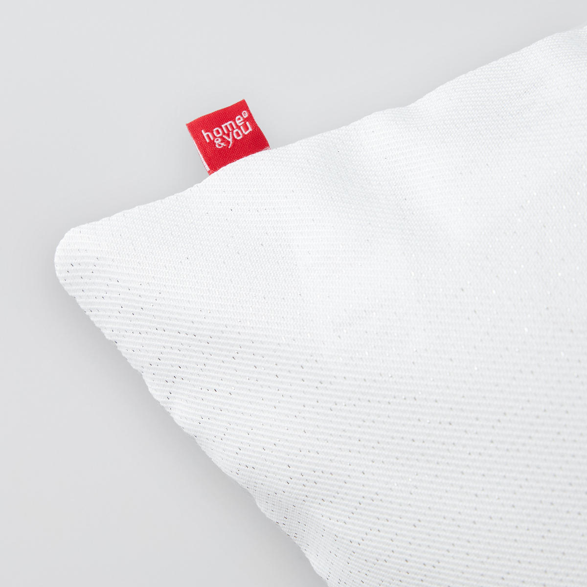 KISSENBEZUG Sausa - Weiß, Textil (45/45cm) - home&you