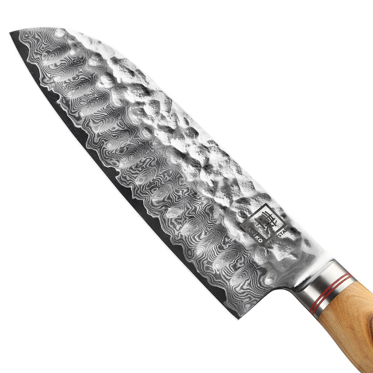 3ER MESSER-SET 9–21 cm - Braun, Holz/Metall - Zayiko