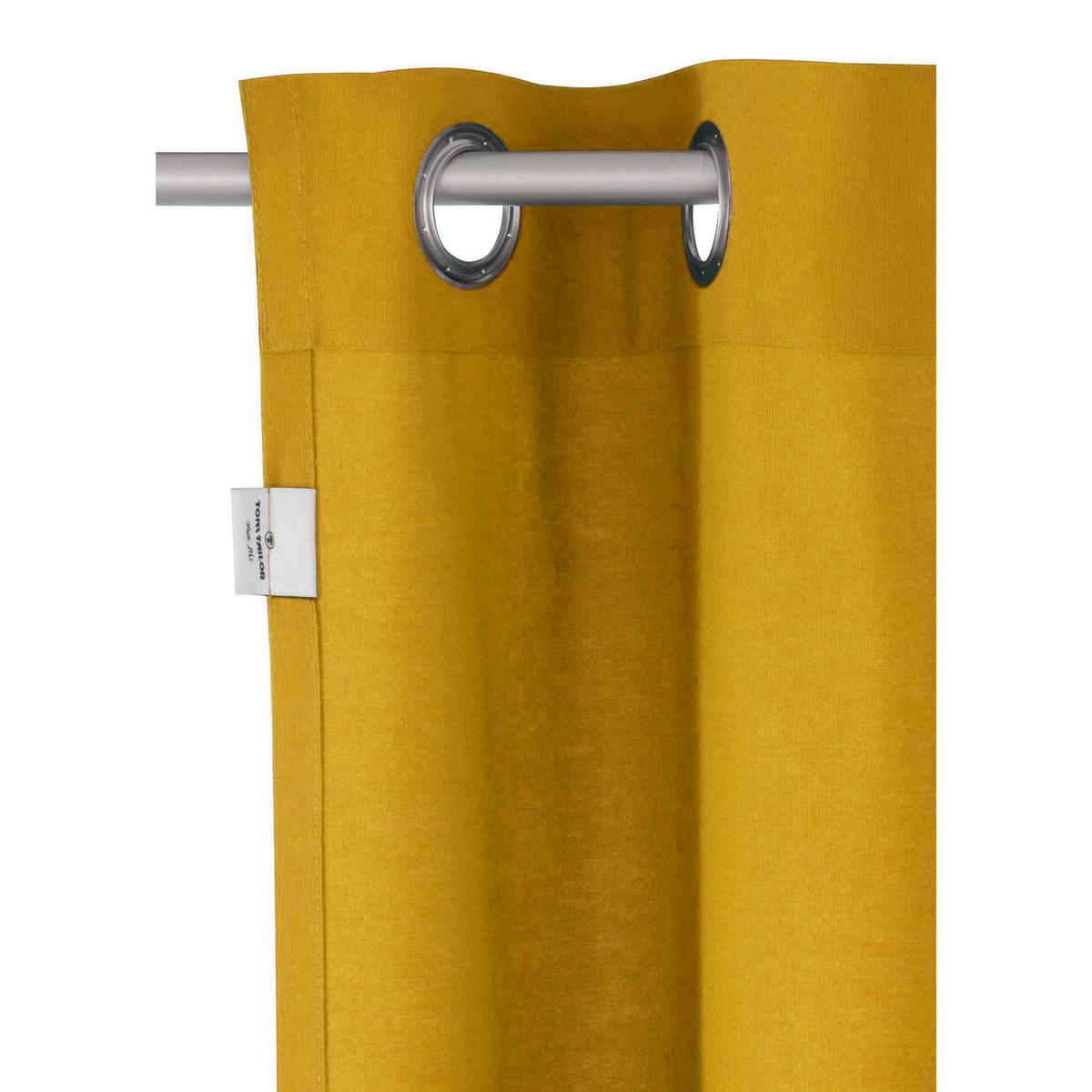 ÖSENVORHANG DOVE Blickdicht - Sahara, Textil (140/0.5/245cm) - Tom Tailor