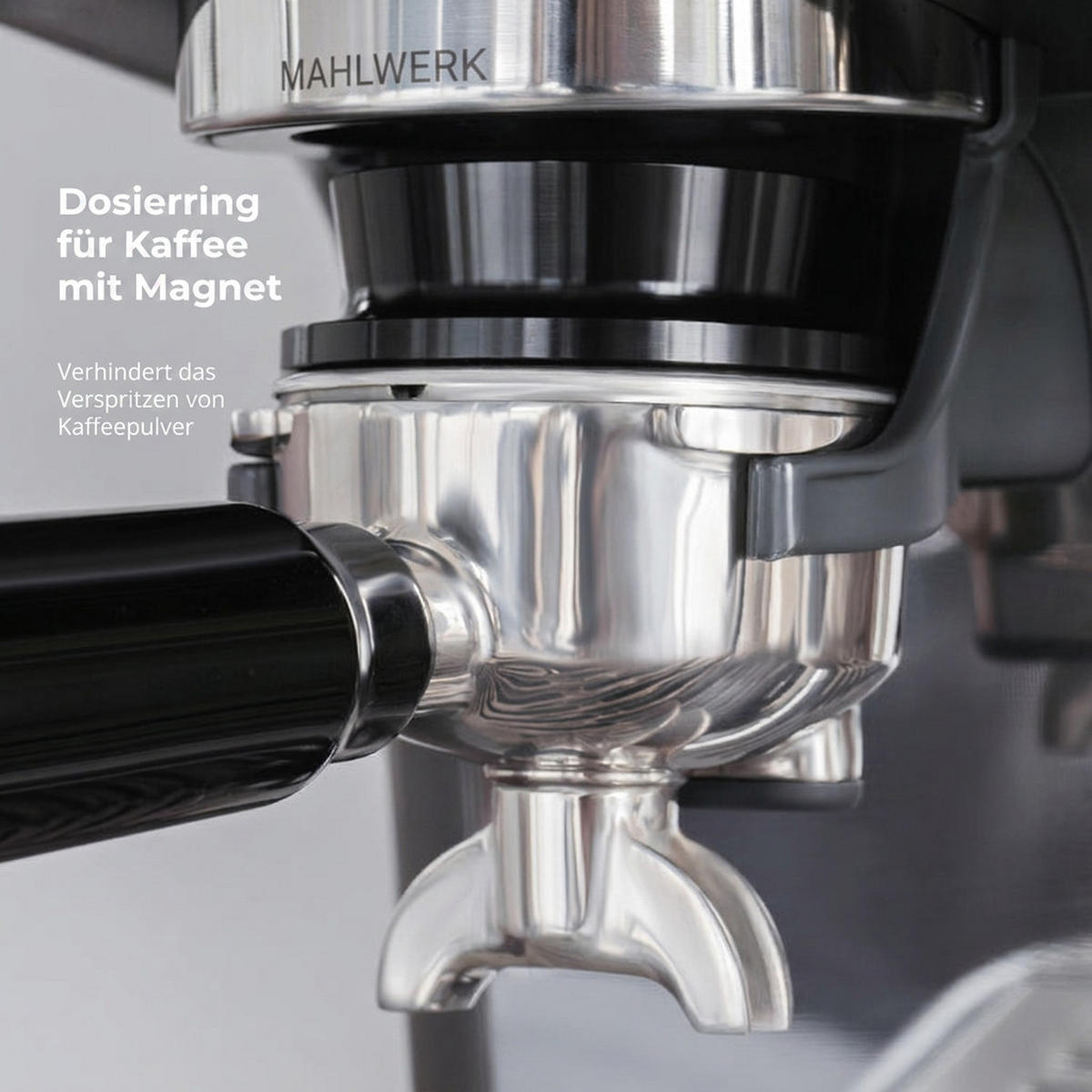 ESPRESSOMASCHINE Barista Pro mit Dual Boiler, 20 Bar und Siebträger-Komplettset - Silberfarben, Metall (40/41/40cm) - Korfee