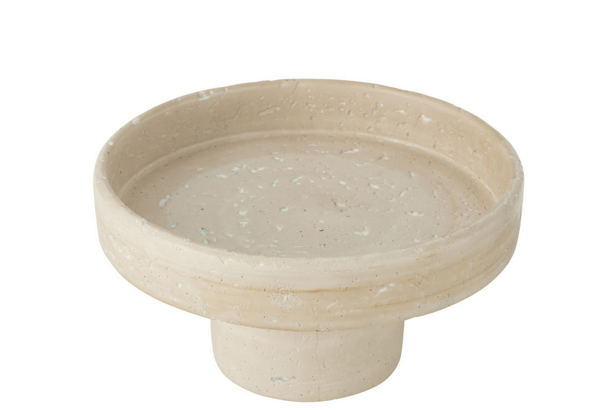 DEKO-OBJEKTE OLINA - Zement - Beige - S - Beige, Stein (28/15cm) - J-Line