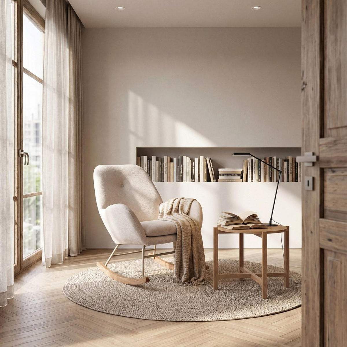 STILLSTUHL Becca Beige 67 cm x 88 cm - Beige, Textil (67/88/70cm) - Klast Home