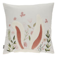 KISSENBEZUG Orhela - Weiß, Textil (45/45cm) - home&you