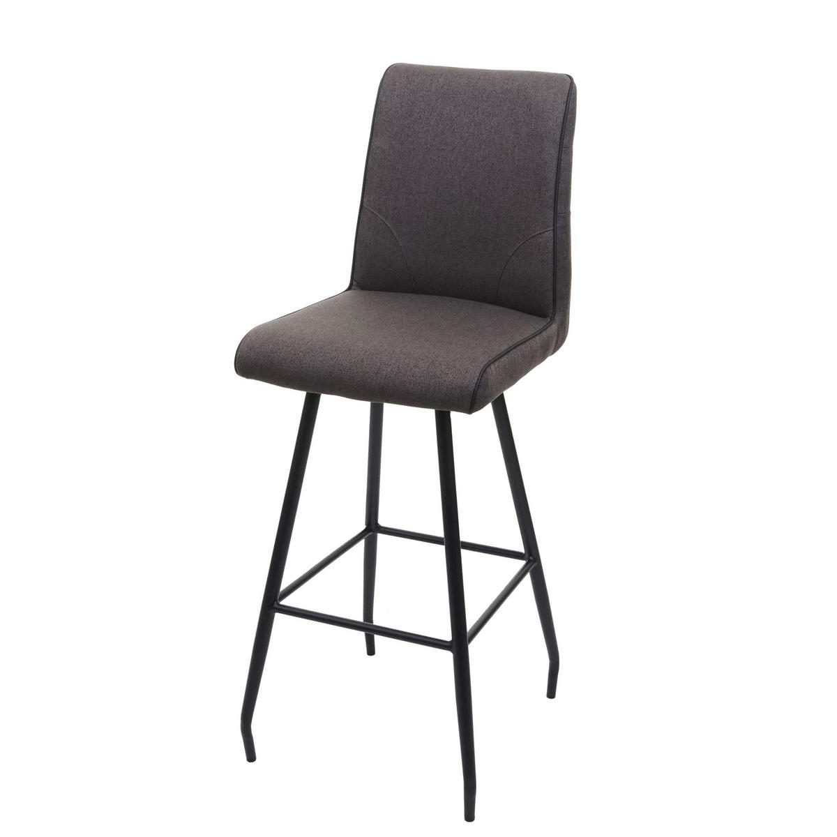BARHOCKER Grau, Braun - Braun/Grau, Metall (41/111/51cm) - MCW