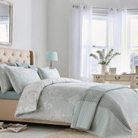 BETTWÄSCHE Josette Duckegg 200cm x 200cm - Smaragdgrün/Blau, Textil (200/200cm) - LAURA ASHLEY