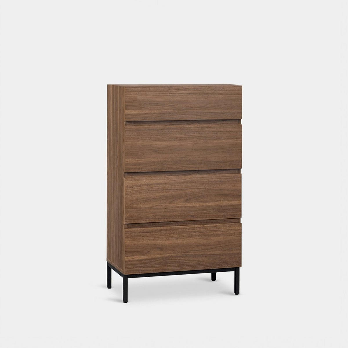 SCHUBLADENSCHRANK Peyton Walnuss 60 cm x 104 cm - Walnussfarben, Holzwerkstoff (60/104/40cm) - Klast Home