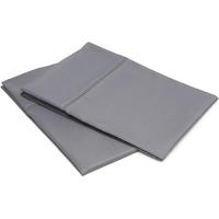 KISSENBEZÜGE – 48*74cm –Dunkelgrau (Paar) - Dunkelgrau, Textil (50/66cm)