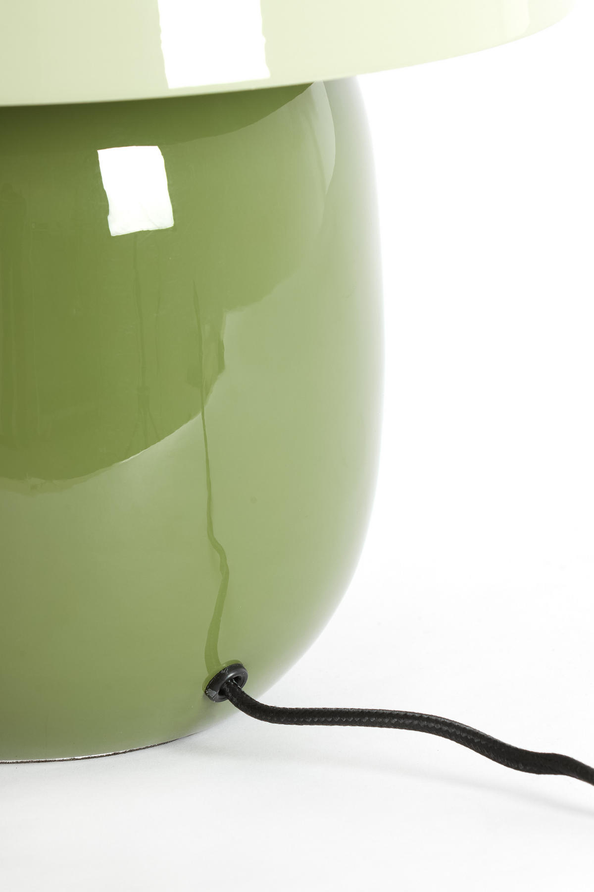 TISCHLAMPE Mimosa Grün 30/30/34 cm - Grün, Metall (30/30/34cm) - Light & Living