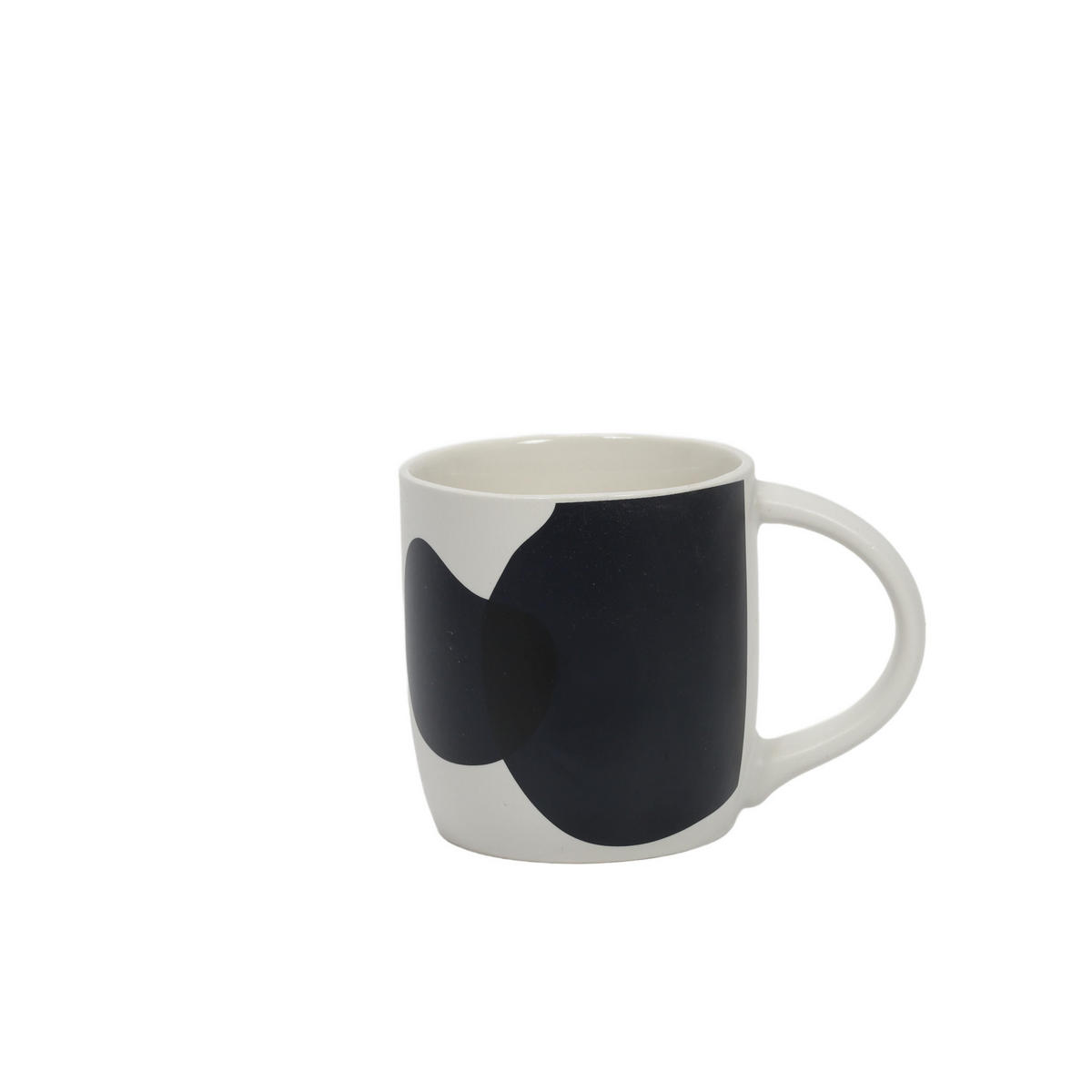 TEEBECHER aus Porzellan Olme Dunkelblau 350 ml 9,2/8,5/8,5 cm - Schwarz, Keramik (0.35L) - Secret de Gourmet