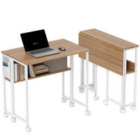 BÜROTISCH Naturholz 1 Stück - Braun, Holzwerkstoff (50/80/75cm) - GiPP