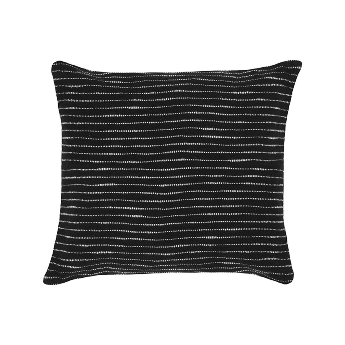 DEKOKISSEN gewebt schwarz 15/45/45 cm - Schwarz, Textil (45/15cm) - LABEL51