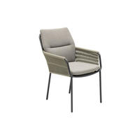 GARTENSTUHL Concord 86x71x59 cm, Metall, Taupe - Taupe/Grau, Metall (71/86/59cm) - dasmöbelwerk
