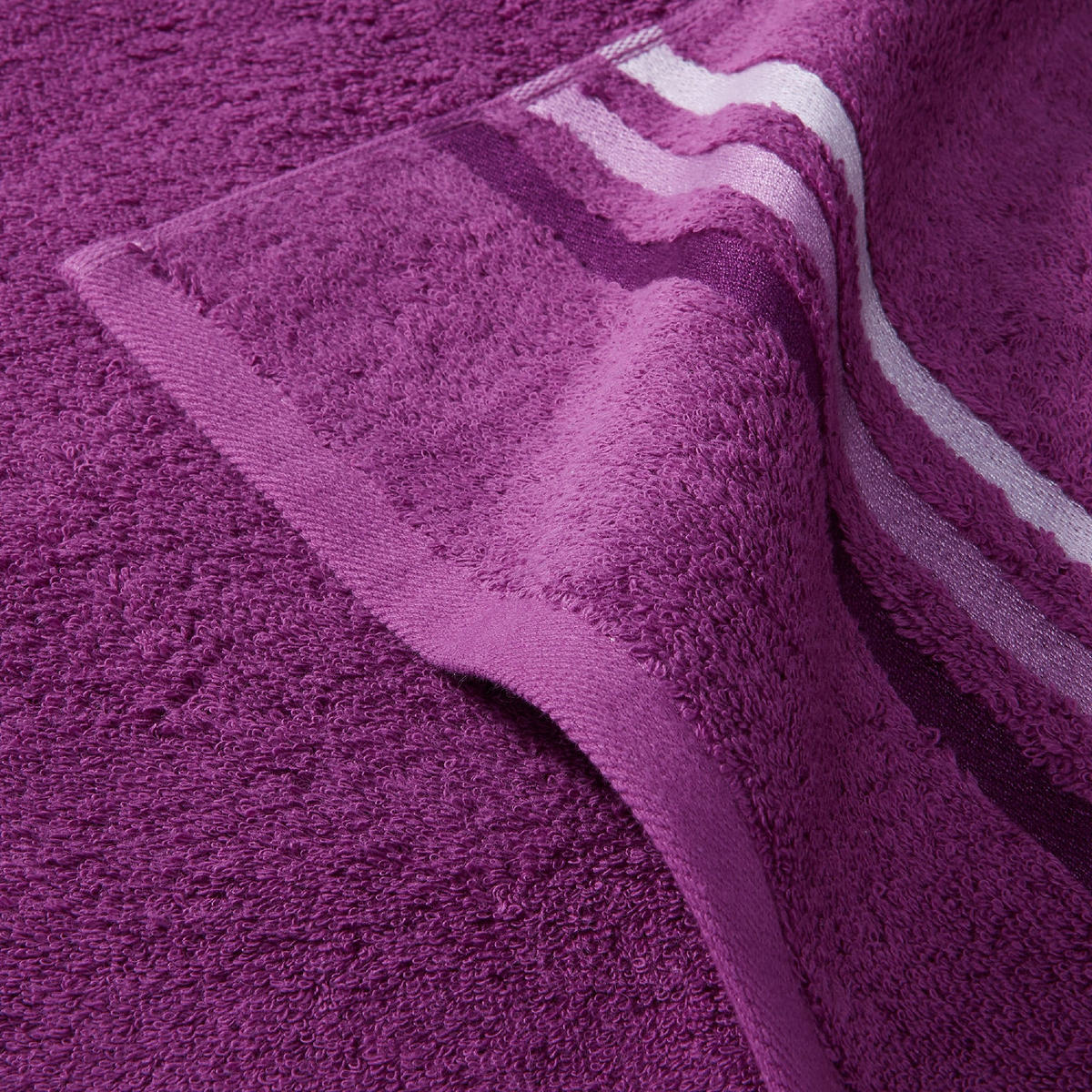 GÄSTETUCHSET Skyline Color - 5-teilig - 30 x 50 cm - Violett - Violett, Textil (30/50cm) - SCHIESSER