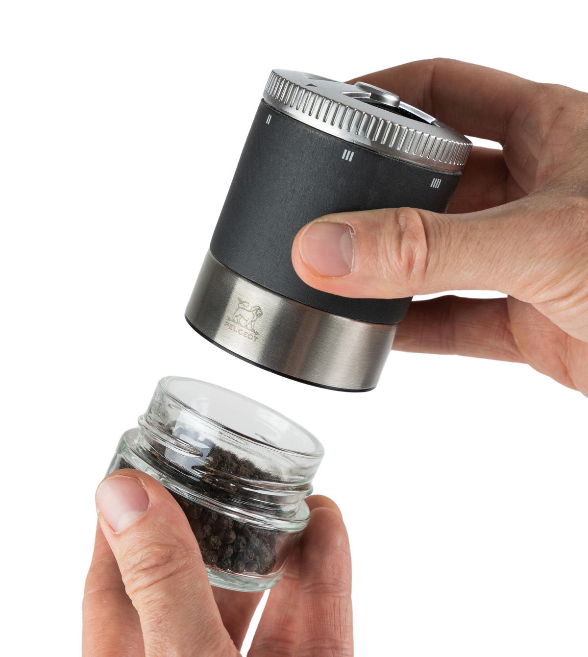 PFEFFERMÜHLE Maestro 11cm Buchenholz Stahlmahlwerk - Grau, Holz (6/11/6cm) - PEUGEOT